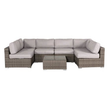 Load image into Gallery viewer, Seating Set With Cushions Handcrafted Wicker Design
