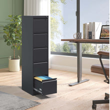 Load image into Gallery viewer, Steel Drawer Vertical File Cabinet With Lock For A4 Legal / Letter Size

