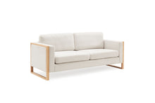 Load image into Gallery viewer, Modern Sofa With Solid Wood Legs, 3 Seater
