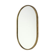 Load image into Gallery viewer, Oval Accent Metal Mirror - Gold
