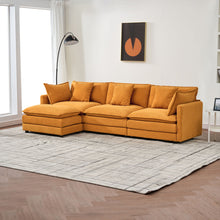 Load image into Gallery viewer, Modular Ottoman Style Deep Seat Sofa With Cushions
