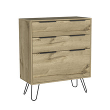 Load image into Gallery viewer, Three Drawer Dresser - Light Oak
