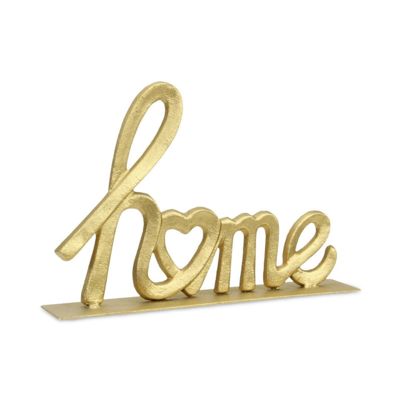 Home Hand Painted Tabletop Sign (634468) - Gold