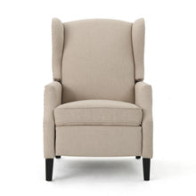 Load image into Gallery viewer, Westeros Wing Back Fabric Upholstered Recliner
