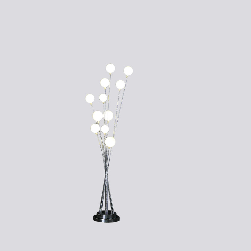 46" Multi Light LED Novelty Floor Lamp - Chrome
