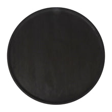 Load image into Gallery viewer, 28" Solid Wood Round Pedestal Coffee Table - Black
