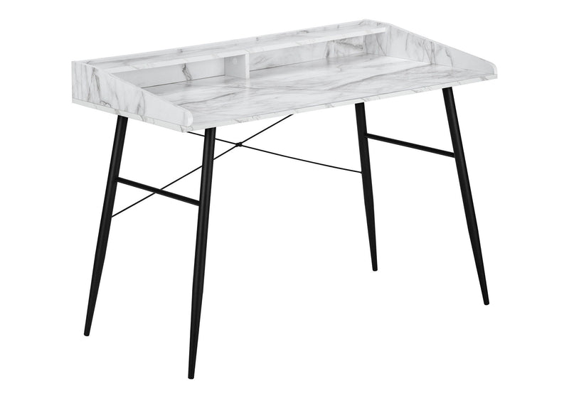 Parsons Writing Desk - White / Black
