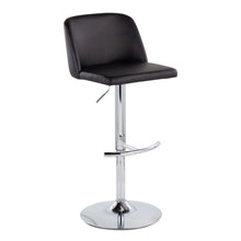 Load image into Gallery viewer, Toriano - Contemporary Adjustable Barstool With Swivel &amp; Rounded T Footrest (Set of 2)
