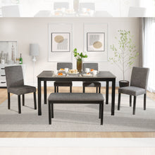 Load image into Gallery viewer, Modern Dining Table Set With Upholstered Chairs For Dining Room
