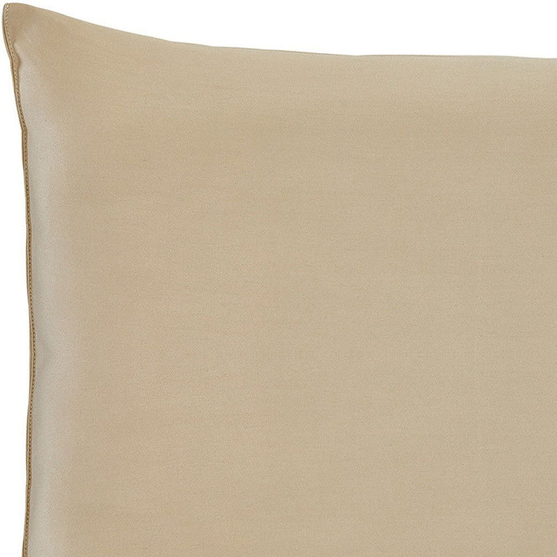 Cotton Wool Hypoallergenic Queen Bed Pillow - Beige