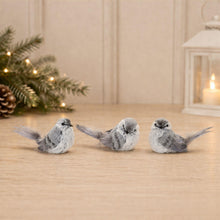 Load image into Gallery viewer, Fabric Bird Tabletop Sculpture - Gray
