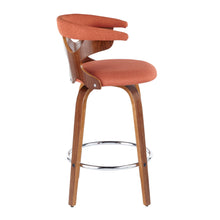 Load image into Gallery viewer, Gardenia - Mid Century Modern Fixed Height Counter Stool With Swivel (Set of 2)
