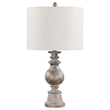 Load image into Gallery viewer, Wahlburg - Drum Shade Table Lamp - Oatmeal
