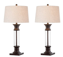Load image into Gallery viewer, Novelty Table Lamps With Empire Shades (Set of 2) - Bronze
