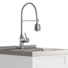 Load image into Gallery viewer, Hennessy - Deluxe Laundry Cabinet With Faucet And Stainless Steel Sink
