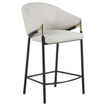 Load image into Gallery viewer, Sloped Arm Counter Stools (Set of 2) - Beige
