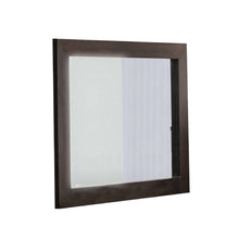 Load image into Gallery viewer, 39" Square Framed Dresser Mirror - Ebony
