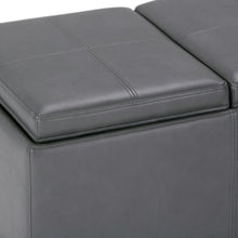 Load image into Gallery viewer, Avalon - Upholstered Storage Ottoman
