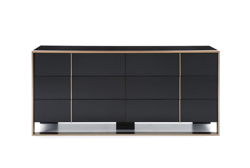 Dresser - Black / Brushed Bronze