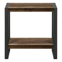 Load image into Gallery viewer, 24" End Table With Shelf - Black And Brown
