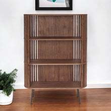 Load image into Gallery viewer, Three Tier Bookcase - Natural / Brown
