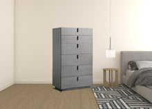 Load image into Gallery viewer, Six Drawer Chest - Gray
