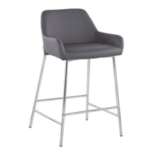 Load image into Gallery viewer, Daniella - Stylish Contemporary Fixed Height Counter Stool (Set of 2)
