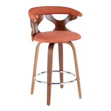Load image into Gallery viewer, Gardenia - Mid Century Modern Fixed Height Counter Stool With Swivel (Set of 2)
