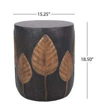 Load image into Gallery viewer, Outdoor Lightweight Concrete Side Table - Copper

