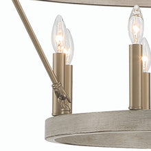 Load image into Gallery viewer, 48'' Candle Style Multi Light Metal Dimmable Chandelier - Brass

