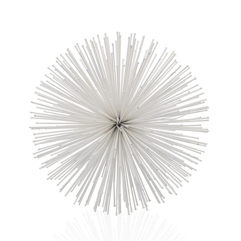 Decorative Orb Tabletop Sculpture (480037) - White