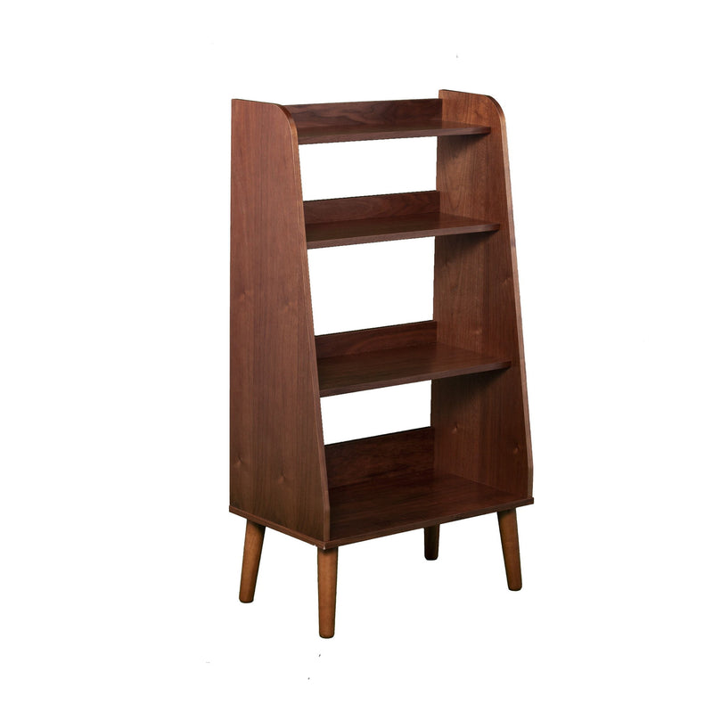 Four Tier Etagere Bookcase (490169) - Brown