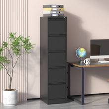 Load image into Gallery viewer, Steel Drawer Vertical File Cabinet With Lock For A4 Legal / Letter Size
