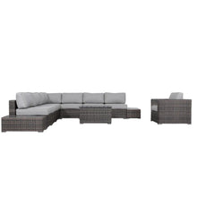Load image into Gallery viewer, Stylish Entertainment Sectional Set, Outdoor Living

