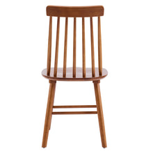 Load image into Gallery viewer, Solid Wood Windsor Back Dining Side Chairs (Set of 2) - Walnut
