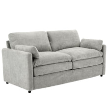 Load image into Gallery viewer, Cozy Upholstered Cushion Loveseat Sofa For Living Room
