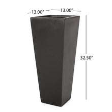 Load image into Gallery viewer, Outdoor Modern Cast Stone Planter
