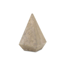 Load image into Gallery viewer, Pyramid Decorative Sculpture (635609) - Natural
