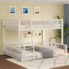 Load image into Gallery viewer, Bunk Bed With Ladder And Safety Guardrails
