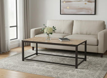 Load image into Gallery viewer, Metal Coffee Table - Brown

