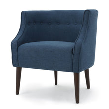 Load image into Gallery viewer, Contemporary Upholstered Club Chair With Button Tufting
