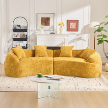 Load image into Gallery viewer, Curved Compressed Sofa, Nordic-Style Design For Living Room
