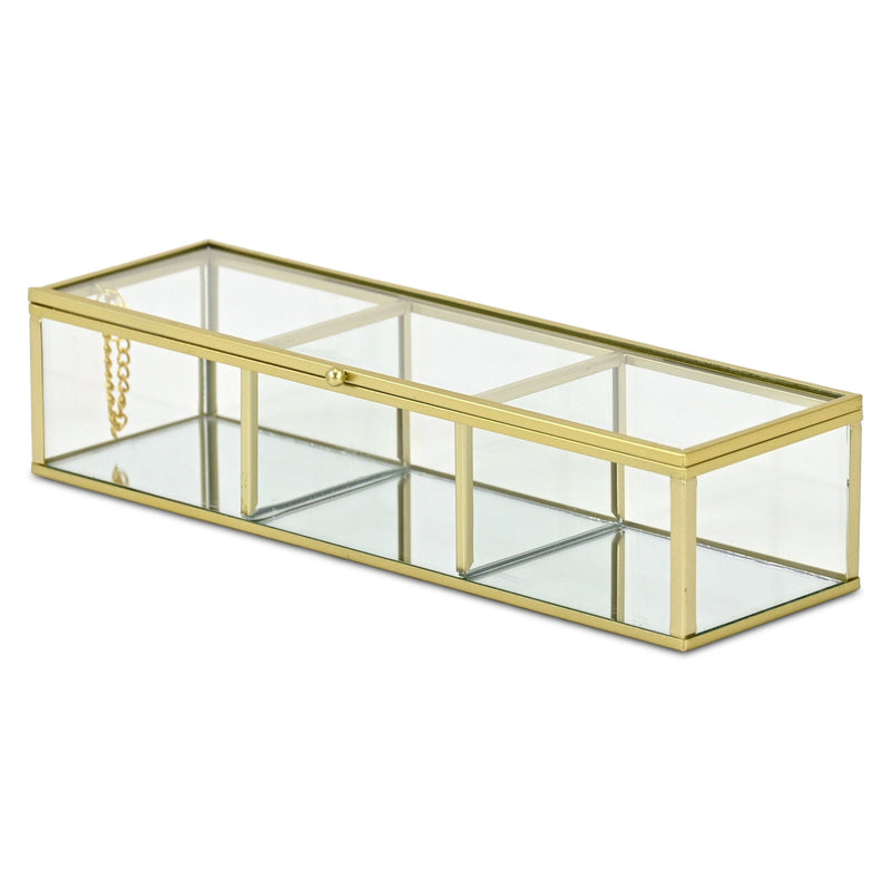 Hand Painted Decorative Box (718675) - Gold