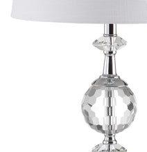 Load image into Gallery viewer, Urn Bedside Lamp With Empire Shade - Clear
