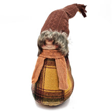 Load image into Gallery viewer, Gnomes Decorations For Fall Thanksgiving Table Decorations (Set of 2) - Brown / Yellow
