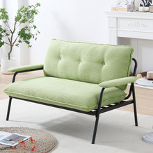 Load image into Gallery viewer, Modern Metal Frame Sofa With Sponge Filling For Compact Spaces And Versatile Use
