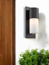Load image into Gallery viewer, Contemporary Wall Light - Antique Bronze / White
