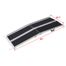 Load image into Gallery viewer, Portable And Foldable Wheelchair Ramp With Non Skid Surface
