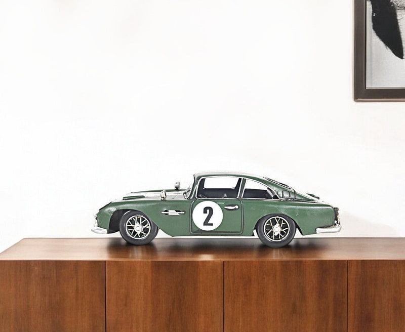 c1955 Porsche 356 Speedster Decorative Model Car - Green