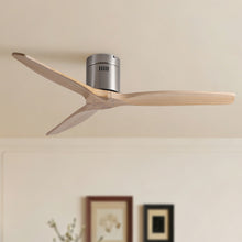 Load image into Gallery viewer, Low Profile Flush Mount Ceiling Fan Without Light
